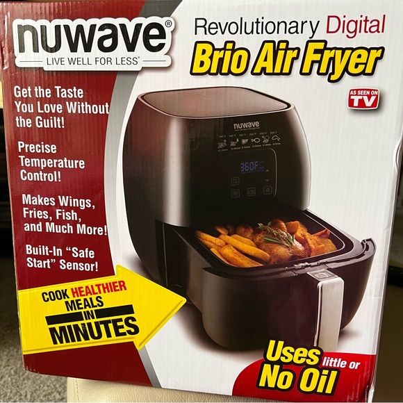 Nuwave Digital Brio Air-fryer, - Picture 1 of 3